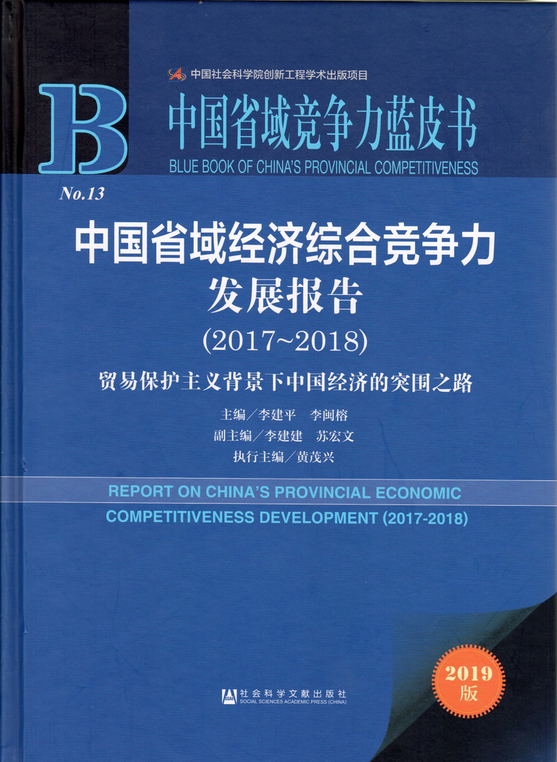 野外操你逼中国省域经济综合竞争力发展报告（2017-2018）